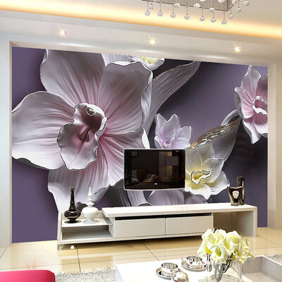 3D Stereo Relief Flowers Mural Wallpaper Living Room TV Sofa Background Wall Covering Classic Floral Home Decor Papel De Parede
3D Stereo Relief Flowers Mural Wallpaper Living Room TV Sofa Background Wall Covering Classic Floral Home Decor Papel De Parede