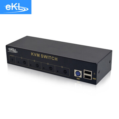 eKL KVM switch 2 port USB multi-computer VGA switcher video KVM manual two in one out shared mouse&keyboard display printer sharing device 21A
eKL KVM switch 2 port USB multi-computer VGA switcher video KVM manual two in one out shared mouse&keyboard display printer sharing device 21A
