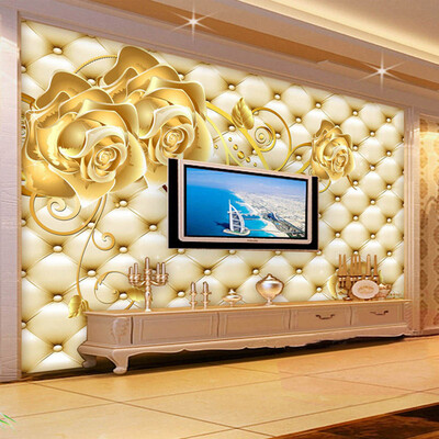 3D Wallpaper Golden Rose Soft Pack European Style Photo Wall Mural Hotel Living Room TV Sofa Backdrop Luxury Interior Wallpaper
3D Wallpaper Golden Rose Soft Pack European Style Photo Wall Mural Hotel Living Room TV Sofa Backdrop Luxury Interior Wallpaper