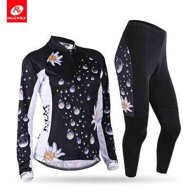 NUCKILY Winter Women Special design Bike Apparel Thermal Feece Cycling Suit GE001GF001
NUCKILY Winter Women Special design Bike Apparel Thermal Feece Cycling Suit GE001GF001