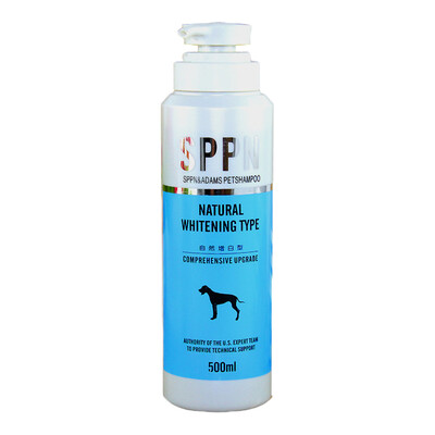 Shang Pang SPPN Adams dog shower gel natural whitening 500ml white hair pet bath supplies Samoyed shampoo than bears whitening to yellow hair S23
Shang Pang SPPN Adams dog shower gel natural whitening 500ml white hair pet bath supplies Samoyed shampoo than bears whitening to yellow hair S23