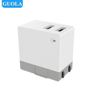 

Если тянуть (GUOLA) Apple многоходовой USB зарядное устройство зарядки глава 2.4A Эндрюс двойной порт универсальной быстрой зарядки Samsung проса Huawei P9 6