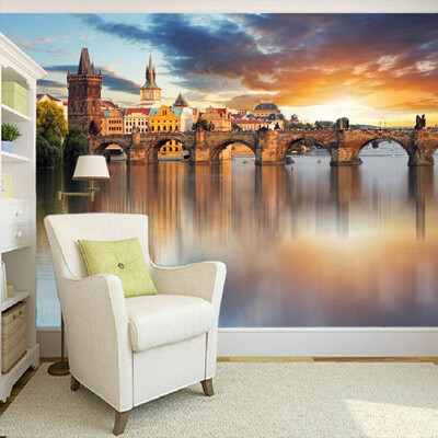 Custom 3D Photo Wallpaper European Style Bridges Sunset Landscape Large Mural Wallpaper Living Room Bedroom Paper For Walls 3D
Custom 3D Photo Wallpaper European Style Bridges Sunset Landscape Large Mural Wallpaper Living Room Bedroom Paper For Walls 3D