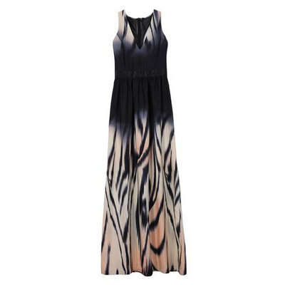 Lovaru ™New 2015 fashion party New pattern Women V Neck Sleeveless Printing Tiger Longuette Ma'am Dress Full dress
Lovaru ™New 2015 fashion party New pattern Women V Neck Sleeveless Printing Tiger Longuette Ma'am Dress Full dress
