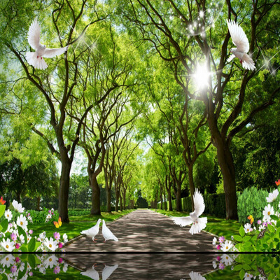 Custom 3d mural Tree green clear sky background wall living room lobby mural 3D stereo bedroom restaurant wallpaper
Custom 3d mural Tree green clear sky background wall living room lobby mural 3D stereo bedroom restaurant wallpaper