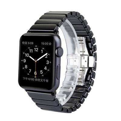 нержавеющая сталь Замок бабочки Керамический браслет ремешок для Apple Watch 42mm 38mm Series 3/2/1
нержавеющая сталь Замок бабочки Керамический браслет ремешок для Apple Watch 42mm 38mm Series 3/2/1