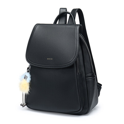 Scarecrow MEXICAN backpack bag Korean version of the tide simple contrast color hair ball backpack MNK70688L-05 apricot
Scarecrow MEXICAN backpack bag Korean version of the tide simple contrast color hair ball backpack MNK70688L-05 apricot