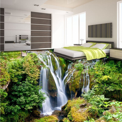 Free Shipping Aesthetic Green Tree Stream Falls flooring painting hotel street decoration self-adhesive floor mural 250cmx200cm
Free Shipping Aesthetic Green Tree Stream Falls flooring painting hotel street decoration self-adhesive floor mural 250cmx200cm