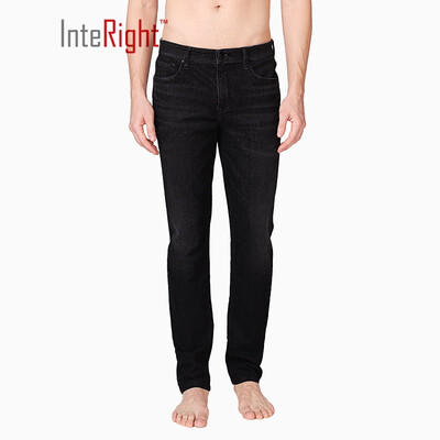 INTERIGHT jeans mens business casual super elastic fit slim jeans dark black 30 17076A
INTERIGHT jeans mens business casual super elastic fit slim jeans dark black 30 17076A