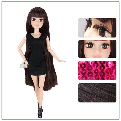 Abbie Lens Eyes with 3D Curl Eyelashes Doll DIY Toys Clothes Gown Outfits and Shoes for Girl's Birthday Party Christmas Gift
Abbie Lens Eyes with 3D Curl Eyelashes Doll DIY Toys Clothes Gown Outfits and Shoes for Girl's Birthday Party Christmas Gift
