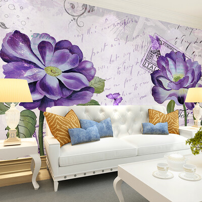 Custom 3D photo wallpaper non-woven wallpaper living room wallpaper European modern purple lotus wallpaper mural
Custom 3D photo wallpaper non-woven wallpaper living room wallpaper European modern purple lotus wallpaper mural