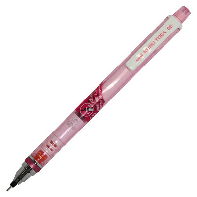 Mitsubishi Uni M5-450T activities pencil 05mm rotatable lead pencil single support transparent pink
Mitsubishi Uni M5-450T activities pencil 05mm rotatable lead pencil single support transparent pink