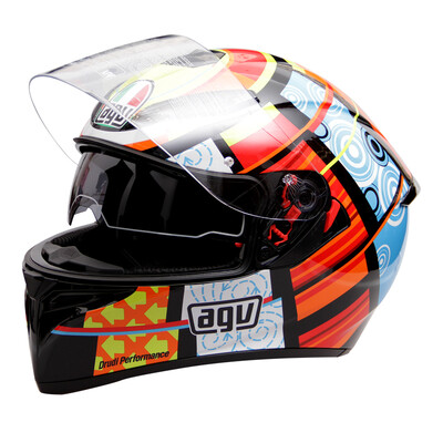 AGV helmet K3 SV TOP double lens four seasons wide angle ventilation full face helmet Italy locomotive racing riding anti-fog running helmet element ELEMENTS
AGV helmet K3 SV TOP double lens four seasons wide angle ventilation full face helmet Italy locomotive racing riding anti-fog running helmet element ELEMENTS