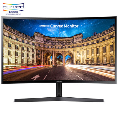 Samsung SAMSUNG C27F396FHC 27-inch 1800R Curvature Wide viewing angle Low Blu-ray curved computer LCD monitor HDMI
Samsung SAMSUNG C27F396FHC 27-inch 1800R Curvature Wide viewing angle Low Blu-ray curved computer LCD monitor HDMI