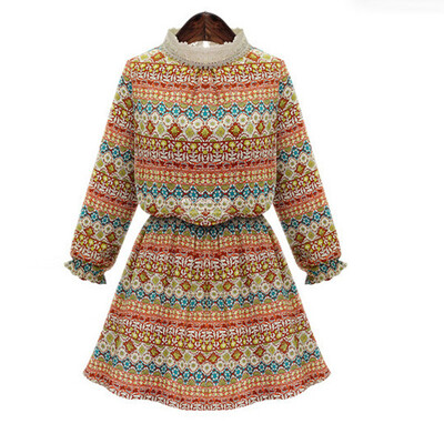 Lovaru ™New 2015 fashion HOT casual o-neck long sleeve A-line street snap style sexy lady's dresses
Lovaru ™New 2015 fashion HOT casual o-neck long sleeve A-line street snap style sexy lady's dresses