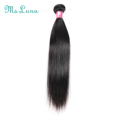 Ms luna hair Brazilian Straight Human Hair 1 Piece Hair Weave Bundles 8-28 inch Natural Color Free Shipping Remy Hair
Ms luna hair Brazilian Straight Human Hair 1 Piece Hair Weave Bundles 8-28 inch Natural Color Free Shipping Remy Hair