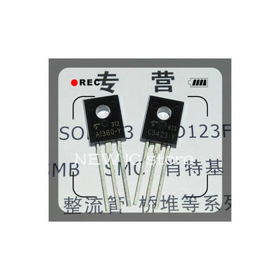 10pcs/lot Free shipping .New on the tube A1360 pairing C3423 2SA1360 2SC3423 TO-126 A pack 5pairs
10pcs/lot Free shipping .New on the tube A1360 pairing C3423 2SA1360 2SC3423 TO-126 A pack 5pairs