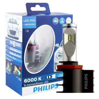 Philips (PHILIPS) LED автомобильный противотуманная фара H11 / H8 / H16 Универсальная 2 установлены оптические отбеливатели 6000K белый 200%
Philips (PHILIPS) LED автомобильный противотуманная фара H11 / H8 / H16 Универсальная 2 установлены оптические отбеливатели 6000K белый 200%