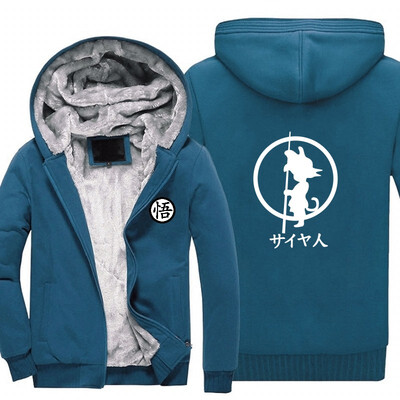 USA SIZE 2018 Winter New Brand Fashion Dragon Ball Anime Son Goku Cosplay Hoodies Tops Thicken Zip up Casual Coats Plus size fas
USA SIZE 2018 Winter New Brand Fashion Dragon Ball Anime Son Goku Cosplay Hoodies Tops Thicken Zip up Casual Coats Plus size fas