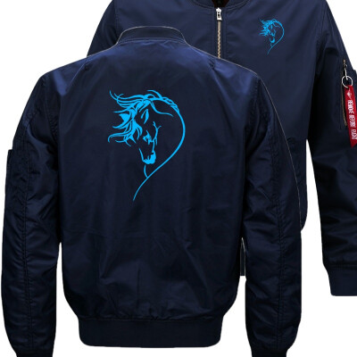 Fluorescent luminous auspicious horse Bomber Flight Flying Jacket Winter thicken Warm Zipper Men Jackets Anime Mens Casual Coat
Fluorescent luminous auspicious horse Bomber Flight Flying Jacket Winter thicken Warm Zipper Men Jackets Anime Mens Casual Coat