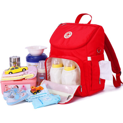 Jingdong JOY joint name aardman Mummy bag multi-function large capacity mother package maternal&child package back milk package to be produced HY-1799 auspicious red
Jingdong JOY joint name aardman Mummy bag multi-function large capacity mother package maternal&child package back milk package to be produced HY-1799 auspicious red