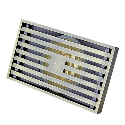 Submarine QLTKC50-10 copper deodorant drain green bronze brushed surface large displacement shower floor drain
Submarine QLTKC50-10 copper deodorant drain green bronze brushed surface large displacement shower floor drain