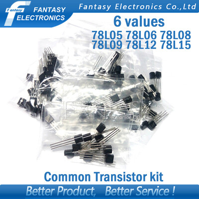 20pcs*6values=120pcs 78L05 78L06 78L08 78L09 78L12 78L15 Transistor package Assorted Kit new and free shipping
20pcs*6values=120pcs 78L05 78L06 78L08 78L09 78L12 78L15 Transistor package Assorted Kit new and free shipping