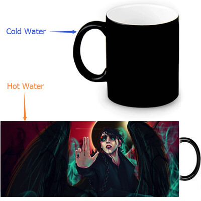 Marilyn Manson 350ml/12oz Heat Reveal Mug Color Change Coffee Cup Sensitive Morphing Mugs Magic Mug Milk Tea Cups
Marilyn Manson 350ml/12oz Heat Reveal Mug Color Change Coffee Cup Sensitive Morphing Mugs Magic Mug Milk Tea Cups
