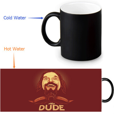 The Big Lebowski 350ml/12oz Heat Reveal Mug Color Change Coffee Cup Sensitive Morphing Mugs Magic Mug Milk Tea Cups
The Big Lebowski 350ml/12oz Heat Reveal Mug Color Change Coffee Cup Sensitive Morphing Mugs Magic Mug Milk Tea Cups