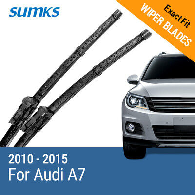SUMKS Wiper Blades for Audi A7 24"&20" Fit Slim Push Button Arms 2010 2011 2012 2013 2014 2015
SUMKS Wiper Blades for Audi A7 24"&20" Fit Slim Push Button Arms 2010 2011 2012 2013 2014 2015