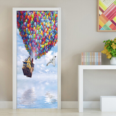Photo Wallpaper 3D Cartoon Hot Balloon 3D Wall Door Mural Kids Bedroom Waterproof Moisture-Proof PVC Door Sticker 77cmx200cm
Photo Wallpaper 3D Cartoon Hot Balloon 3D Wall Door Mural Kids Bedroom Waterproof Moisture-Proof PVC Door Sticker 77cmx200cm