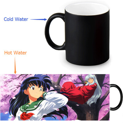 Inuyasha 350ml12oz Heat Reveal Mug Color Change Coffee Cup Sensitive Morphing Mugs Magic Mug Milk Tea Cups
Inuyasha 350ml12oz Heat Reveal Mug Color Change Coffee Cup Sensitive Morphing Mugs Magic Mug Milk Tea Cups