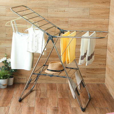 Ou Runzhe drying rack stainless steel airfoil landing folding multi-purpose drying rack indoor&outdoor balcony clothes rod modified gray
Ou Runzhe drying rack stainless steel airfoil landing folding multi-purpose drying rack indoor&outdoor balcony clothes rod modified gray