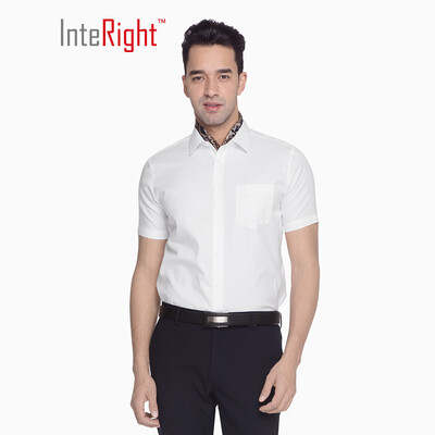 INTERIGHT хлопок Моющаяся железная рубашка Деловые люди с коротким рукавом 
INTERIGHT хлопок Моющаяся железная рубашка Деловые люди с коротким рукавом