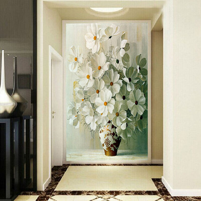 Custom photo wallpaper Large mural painting white daisy vase porch background wall vertical version 3D Wallpaper mural
Custom photo wallpaper Large mural painting white daisy vase porch background wall vertical version 3D Wallpaper mural