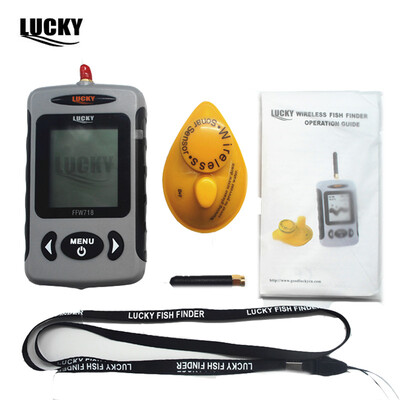 Lucky ffw718 Depth Sonar Fishing Echos Wireless Fish Finder for Fishing Sonar Alarm Fishfinder 100m Depth River Sensor
Lucky ffw718 Depth Sonar Fishing Echos Wireless Fish Finder for Fishing Sonar Alarm Fishfinder 100m Depth River Sensor