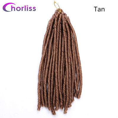 Chorliss 14" 30strandsPc Dreadlocks Ombre Synthetic Crochet Twist Braids Hair Extensions Low Temperature Fiber Soft Dread Hair
Chorliss 14" 30strandsPc Dreadlocks Ombre Synthetic Crochet Twist Braids Hair Extensions Low Temperature Fiber Soft Dread Hair
