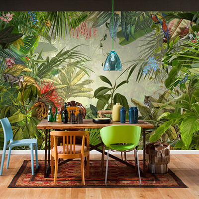 Southeast Asia Style Tropical Rain Forest Photo Wallpaper Restaurant Clubs KTV Bar Modern Creative Nature Murals Papel De Parede
Southeast Asia Style Tropical Rain Forest Photo Wallpaper Restaurant Clubs KTV Bar Modern Creative Nature Murals Papel De Parede