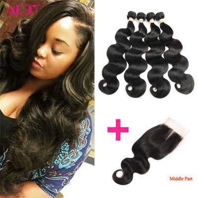 Alot Malaysian Hair Body Wave 4 Bundles with Closure 100% Human Hair Bundle with Closure Nature Black Free Shipping
Alot Malaysian Hair Body Wave 4 Bundles with Closure 100% Human Hair Bundle with Closure Nature Black Free Shipping