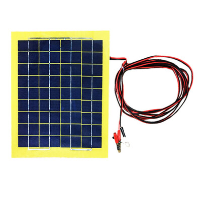 DIY kit LED light Charger Solar Panel Boguang 18v8w PCB Polysilicon cell module back of the junction box 4m Alligator clip cable
DIY kit LED light Charger Solar Panel Boguang 18v8w PCB Polysilicon cell module back of the junction box 4m Alligator clip cable