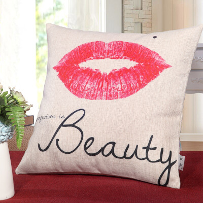 Ai Wei textile bedding cotton cushions sofa cushions containing the core (Monroe lips 46 * 46
Ai Wei textile bedding cotton cushions sofa cushions containing the core (Monroe lips 46 * 46