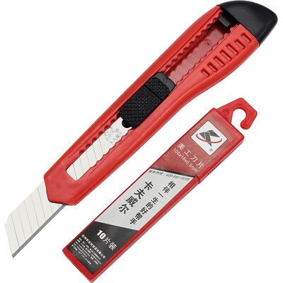 Kraft Weir 1PC Large Utility Knife Wallpaper Knife Paper Knife 1 Box Art Blade 10 Pieces 18mm Large KU2719
Kraft Weir 1PC Large Utility Knife Wallpaper Knife Paper Knife 1 Box Art Blade 10 Pieces 18mm Large KU2719