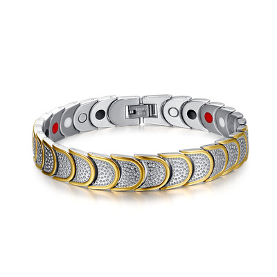 Adjustable Black Mens Stainless Steel Long Bracelets & Bangles Magnetic Health Care Jewelry
Adjustable Black Mens Stainless Steel Long Bracelets & Bangles Magnetic Health Care Jewelry