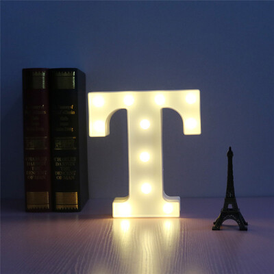 WH 26 Letters White LED Night Light Marquee Sign Alphabet Lamp For Birthday Wedding Party Bedroom Wall Hanging Decoration
WH 26 Letters White LED Night Light Marquee Sign Alphabet Lamp For Birthday Wedding Party Bedroom Wall Hanging Decoration