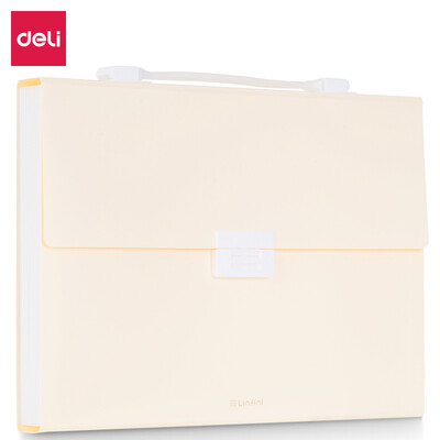 Deli deli music series 13 grid A4 portable file package information package organ bag student paper storage bag light yellow 72410
Deli deli music series 13 grid A4 portable file package information package organ bag student paper storage bag light yellow 72410