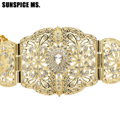 Новое прибытие цветка золота цветка шкафута шкафута пояса повелительницы Rhinestone ювелирных изделий регулирует длину европейский
Новое прибытие цветка золота цветка шкафута шкафута пояса повелительницы Rhinestone ювелирных изделий регулирует длину европейский