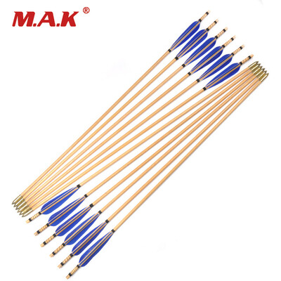 6 pcs 30 inch Traditional Wooden OD 85mm Arrows Turkey Feather for Recurve Bow Archery Shooting Target Practice Arow
6 pcs 30 inch Traditional Wooden OD 85mm Arrows Turkey Feather for Recurve Bow Archery Shooting Target Practice Arow