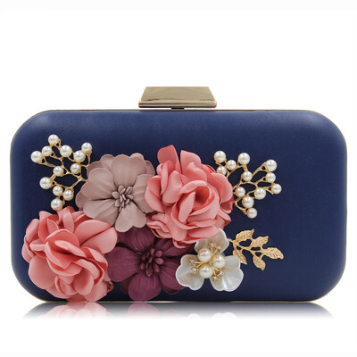 Milisente Women Flower Wedding Party Clutch Purse Ladies Evening Bag Royal Blue Day Clutches With Pearl Chain
Milisente Women Flower Wedding Party Clutch Purse Ladies Evening Bag Royal Blue Day Clutches With Pearl Chain