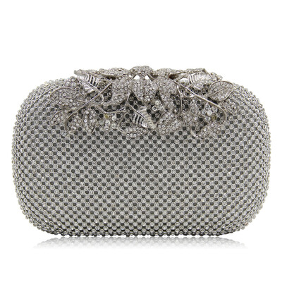 Milisente Silver Clutch Rhinestone Bag Women Bags Lady Wedding Clutches Party Purse
Milisente Silver Clutch Rhinestone Bag Women Bags Lady Wedding Clutches Party Purse