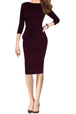 Lovaru ™2015 hot sale high quality women mini dresses o-neck solid slim blue red evening Party elegant formal casual dress
Lovaru ™2015 hot sale high quality women mini dresses o-neck solid slim blue red evening Party elegant formal casual dress